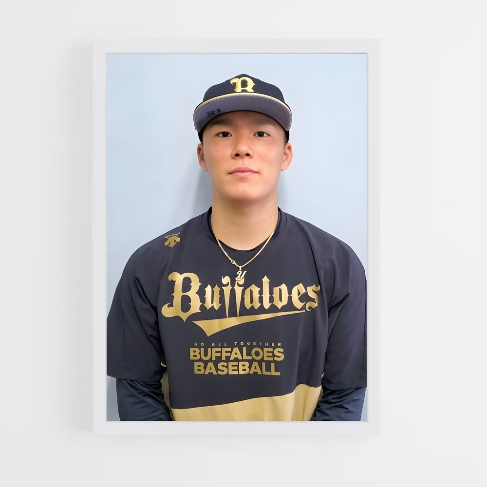 Poster Orix de buffaloes – affiche Baseball (vue 3)